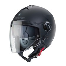CASCO DEMI-JET CABERG RIVIERA V4X NERO OPACO TAGLIA L