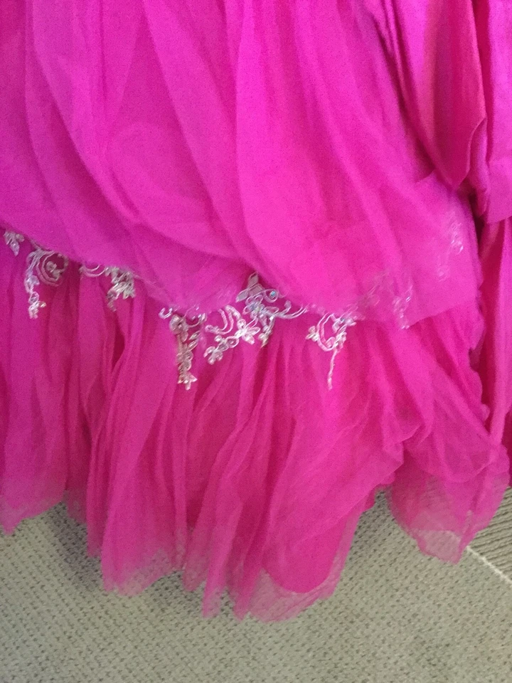 Forever Yours prom pageant quinceanera ball gown  embroidered Corset dress 8 - Image 2 of 4