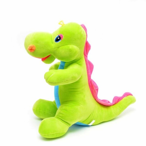 12in Pink Dinosaur Soft Toys Stuffed Animals Cute Teddy Doll Kids