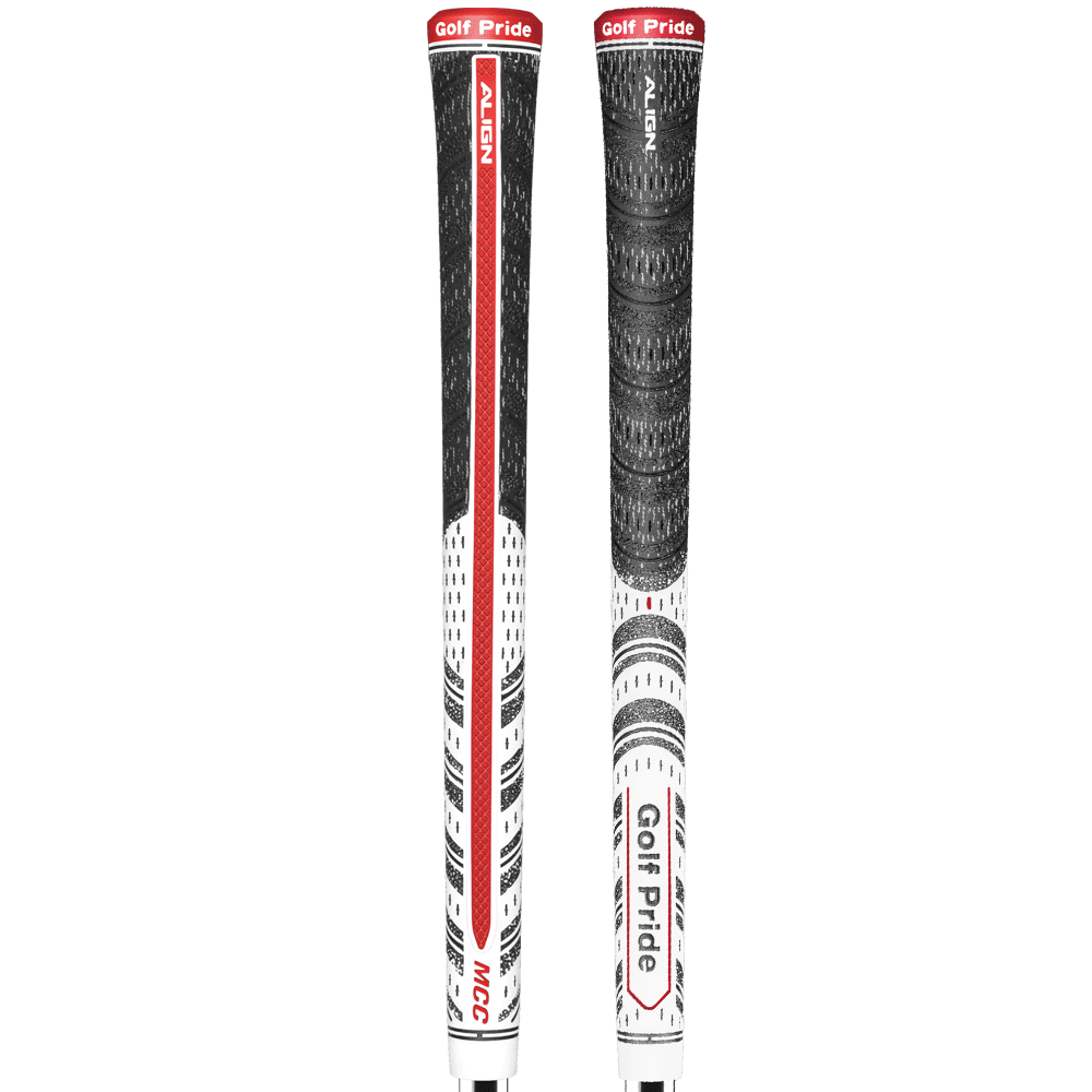 GOLF PRIDE MCC ALIGN WHITE STANDARD GOLF GRIPS / ANY QUANTITY
