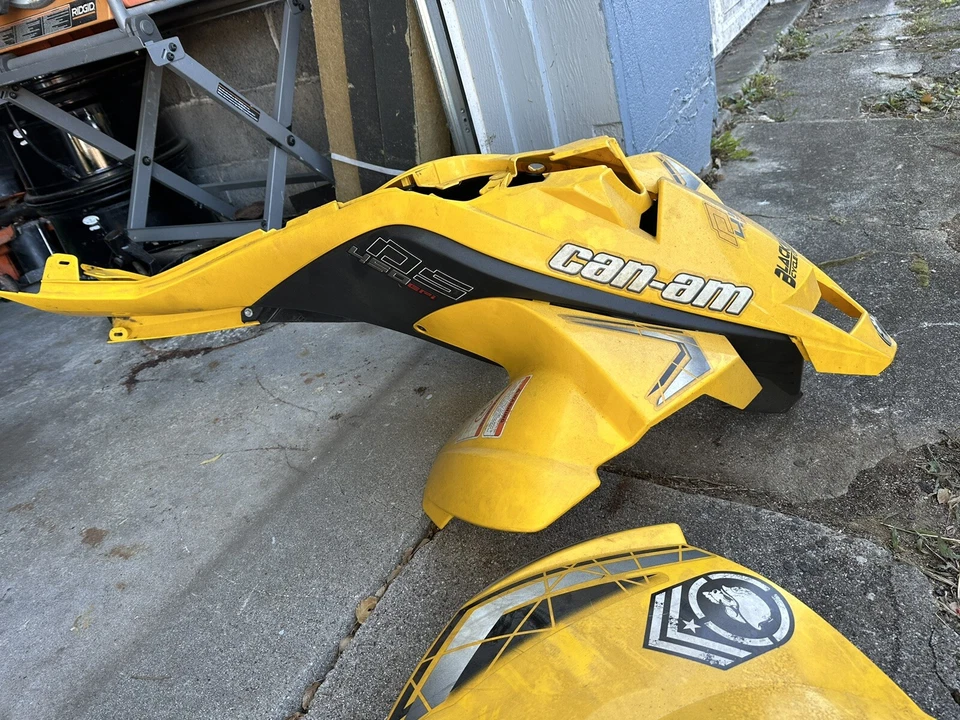 Can Am DS 450 2008 plásticos OEM Foto 3 de 4