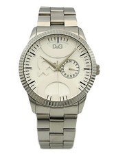 Dolce & Gabbana Time DW0755 Men's Round Analog Date Stainless Steel Watch