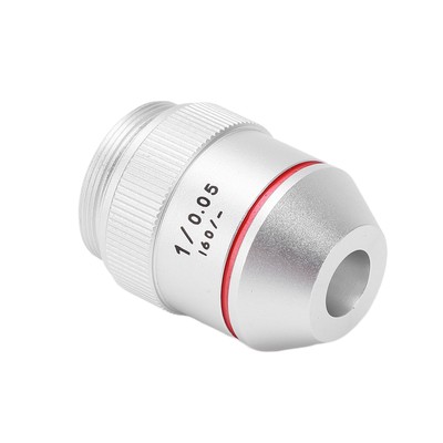 Achromatic Microscope Objective RMS Threaded 1X 195 Achromatic Objective Lens Fo
