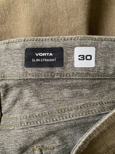 VORTA Slim Straight Jeans Brown Size 30 - Picture 8 of 12