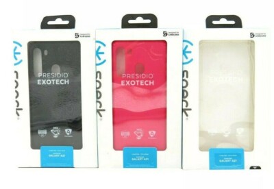 Lot of 7 Speck Presidio Exotech Case for Samsung Galaxy A21 Pink/ Black/ Clear