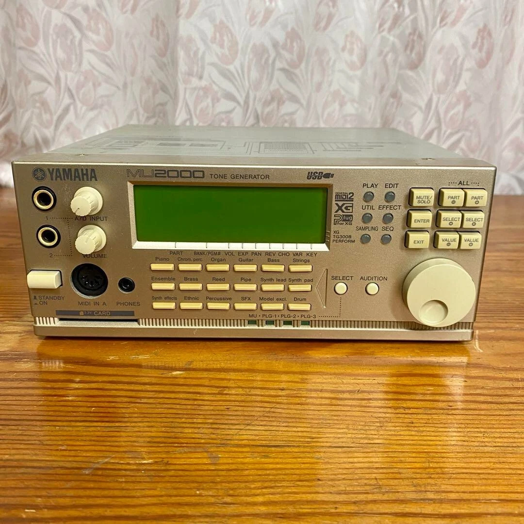 Used Yamaha MU2000 Tone Generator MOTIF XG Sound Module Synthesizer Digital JP