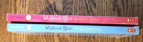 LOT OF 2 WHATEVER AFTER kid's paperbacks FAIREST OF ALL + IF THE SHOE FITS - Picture 3 of 3