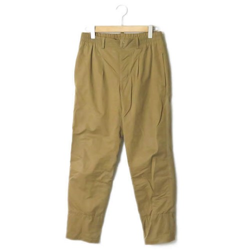Scye Japan 1 tuck tapered easy chino 