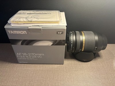 Tamron 18 270mm f/3,5 6,3 Di II VC PZD Canon  inkl. UV-Filter & OVP Zubehörpaket