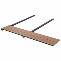 Terrassendiele 6 Pcs Teak Wpc Wpc Terrassen Terrassendiele Terrassenbelag Vidaxl