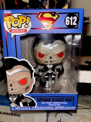 Funko Pop! Vinyl: Superman (Blackest Night) DC Universe #612 Heroes Figure