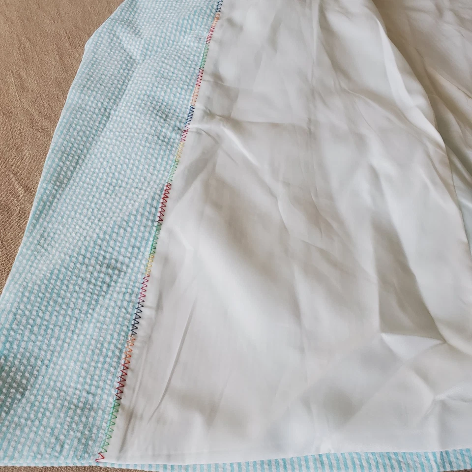 Blazer de hombre azul claro a rayas doble botonadura XL Foto 4 de 4