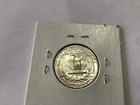 1958 silver washington quarter. bU
