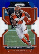 Akeem Davis-Gaither 2021 Panini Prizm Red White and Blue