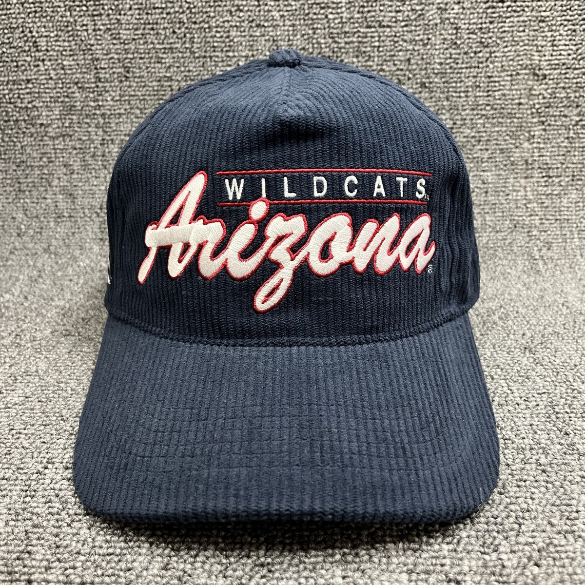 '47 Brand Arizona Wildcats Navy Corduroy Hitch Snapback Hat Adjustable NCAA