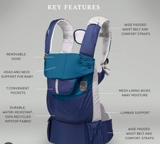 L&Iacute;LL&Eacute;baby Pursuit Sport 6-in-1 Ergonomic Baby Carrier Infant - Toddler Lumbar