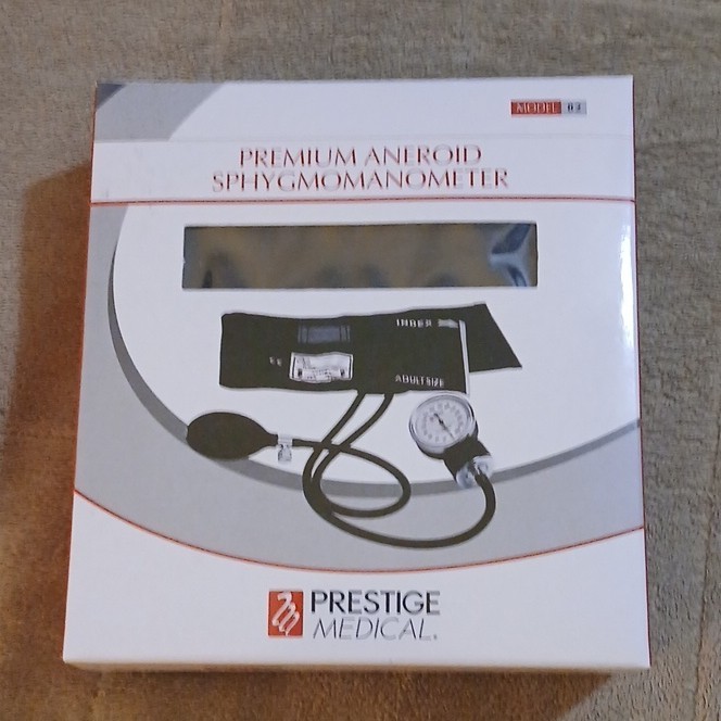 Prestige Medical Model 82 Adult Manual Aneroid Sphygmomanometer Cardiology