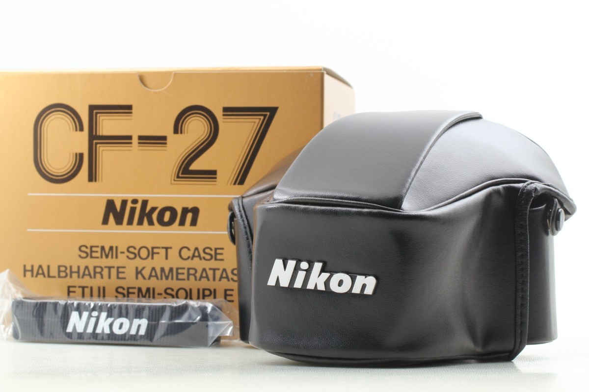 Rare w/ Box! 【Unused】 Nikon CF-27 Semi Soft Case for FM2 FM FE2