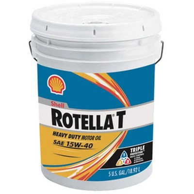 Shell Rotella T4 15W-40 Conventional Heavy Duty Diesel Engine Oil 5 Gallon