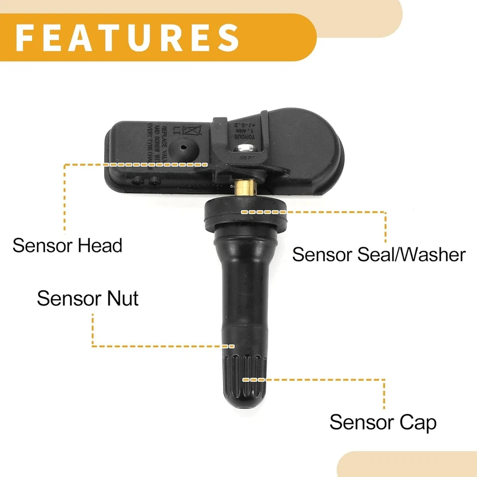 4X Sensor de sistema de monitor de presión de neumáticos para Renault CLIO MASTER TRAFFIC KANGOO Foto 3 de 4