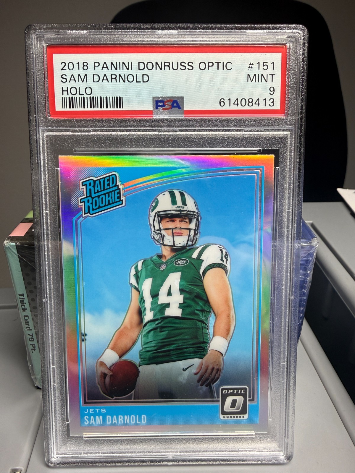 Sam Darnold Panini Donruss Optic #151 Holo