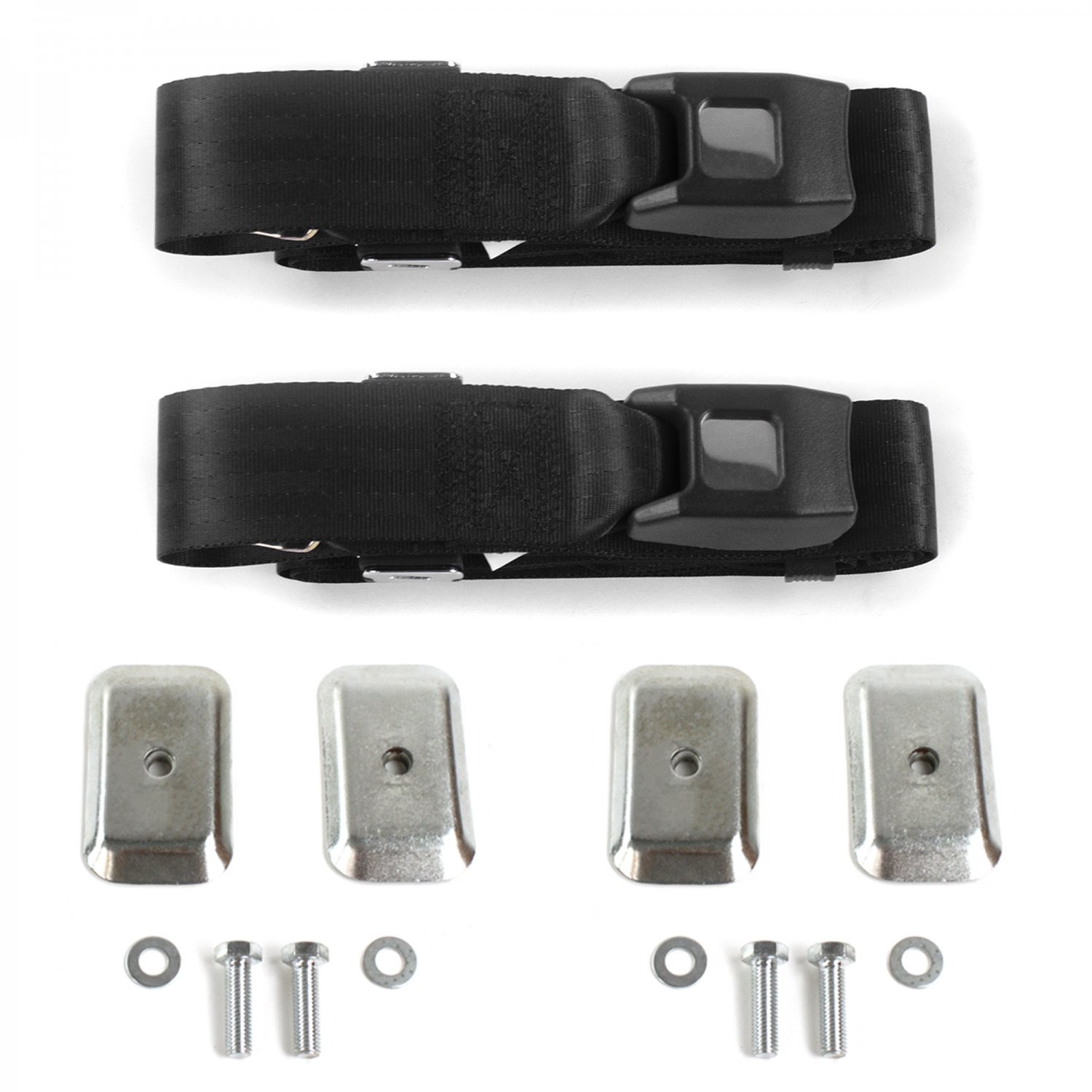 Ford GT40 1964 - 1969 Standard 2pt BK Belt Kit w/Brackets-2 Belts