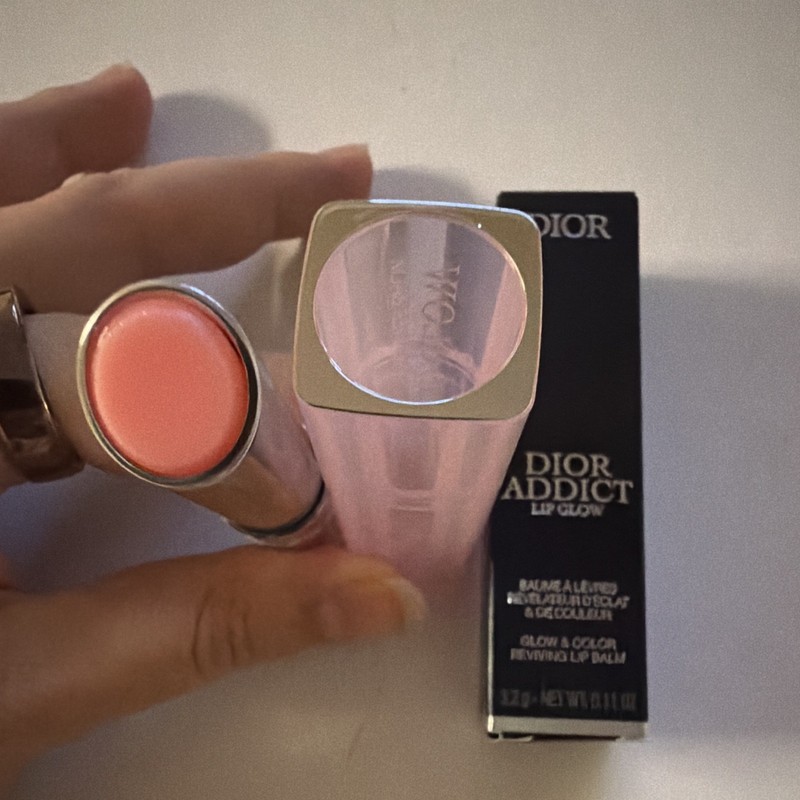 Dior Addict Lip Glow 001 Pink Balm Lip Balm Balm Formulation 0.11 oz