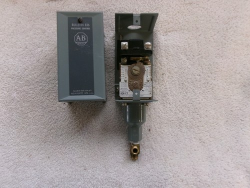 Allen Bradley Bulletin 836 Pressure Control Switch 836-C7 Ser A