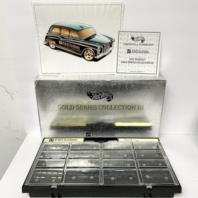ホットウィール FAO SCHWARZ ゴールドシリーズⅢ Hot Wheels 1996 Gold Series Collection III 3, FAO Schwarz