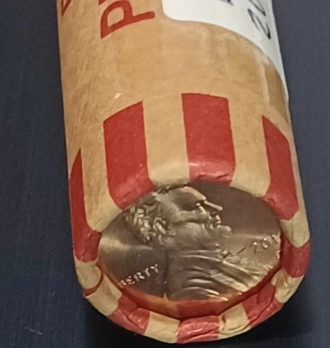 One Uncirculated roll 2014-D Pennies Beautiful  50 Coins (#B206 )
