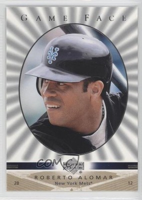 2003 Upper Deck Game Face Roberto Alomar #70 HOF h3a
