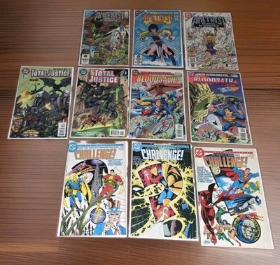  DC Comics Vintage 80s 90s Lot - Amethyst DC Challenge + 2 Reader Copies