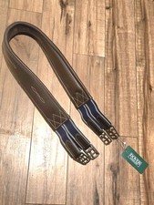 Dover The Suffolk Leather Padded Classic Hunter English Girth - 48"-120cm - NWT 