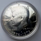 1976-S JFK  Silver Proof Half $ ~ In Orig Mint Capsule ~ Imperfect/Tone ~K95