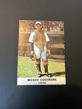 1961 Golden Press Hall of Fame - Mickey Cochrane #12 Ex+ Small Corner Ding