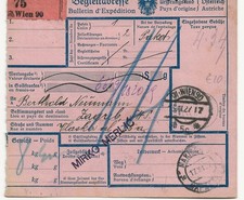 Austria, adres towarzyszący do Zagrzebia 1927