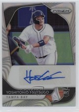 2020 Panini Prizm Rookie Silver Yoshi Tsutsugo Yoshitomo #RA-YT Auto 0s5s
