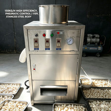 150KG/H Pneumatic Garlic Peeling Machine 110V...