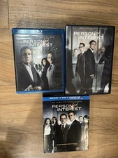 Person Of Interest Seasons 1-3 Blu Ray (Seasons 1 & 3) + DVD (Season 2)
