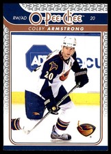 2009-10 O-Pee-Chee #39 Colby Armstrong Atlanta Thrashers Hockey Card