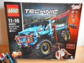 LEGO Technic 6x6 All Terrain Tow Truck with Box (Lego No: 42070)