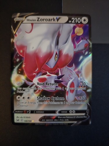 Hisuian Zoroark v Pokemon Karte 146/196