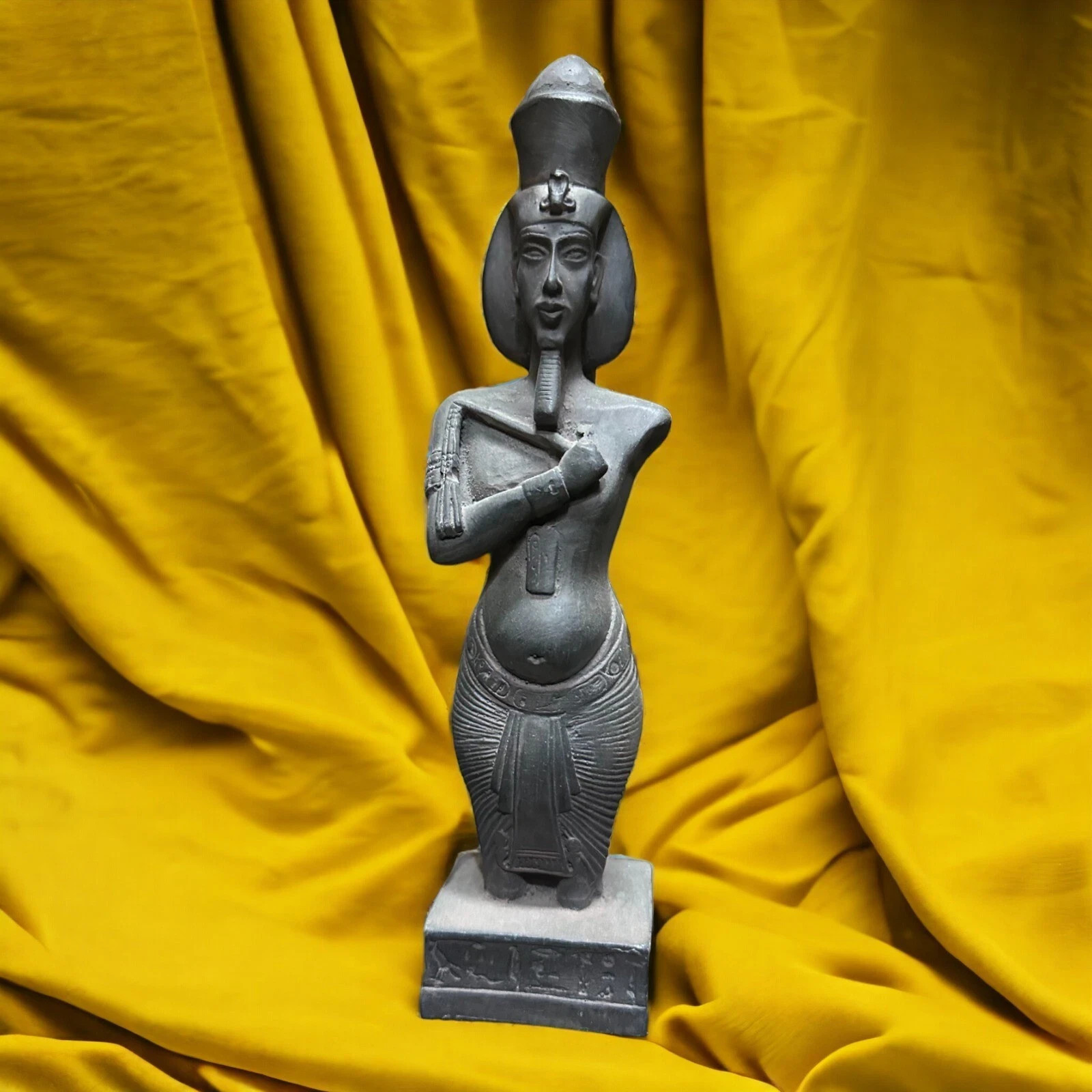 Rare Ancient Egyptian Antiquities King Akhenaten Unique Statue Pharaonic BC