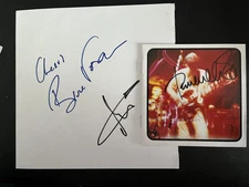 WELLER / FOXTON / BUCKLER - THE JAM MUSIC LEGENDS - EXCELLENT SIGNED PIECES