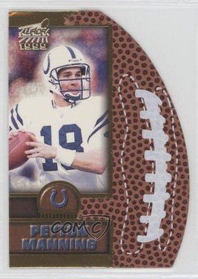 1999 Pacific Aurora Leather Bound Peyton Manning #9 HOF e6p