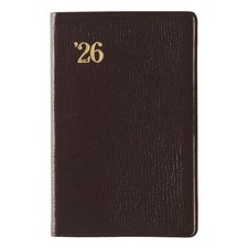 NOLTY 2026 Weekly Planner Gold Small Black 3111 2025 December Start