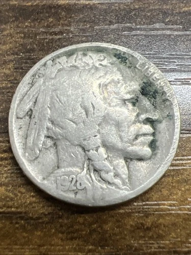 Filler 1928 Buffalo Nickel , Actual Coin, GoodDeal Checkout All My Buffaloes