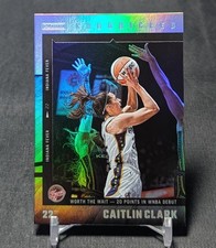 Silver Holo Foil 2025 Panini Caitlin Clark Chronicled WNBA Card #2 Indiana Fever