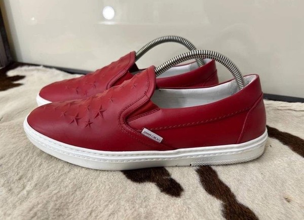 Men Jimmy Choo Loafers Red 42