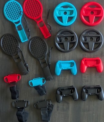 16-in-1 Nintendo Switch Sports Accessory Kit - Unused - Family Bundle